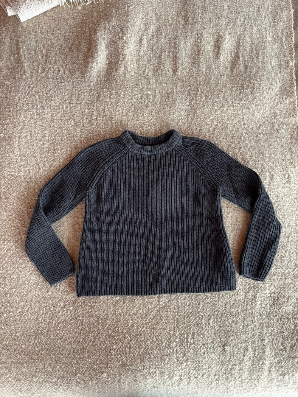 Organic Cotton Fisherman Sweater